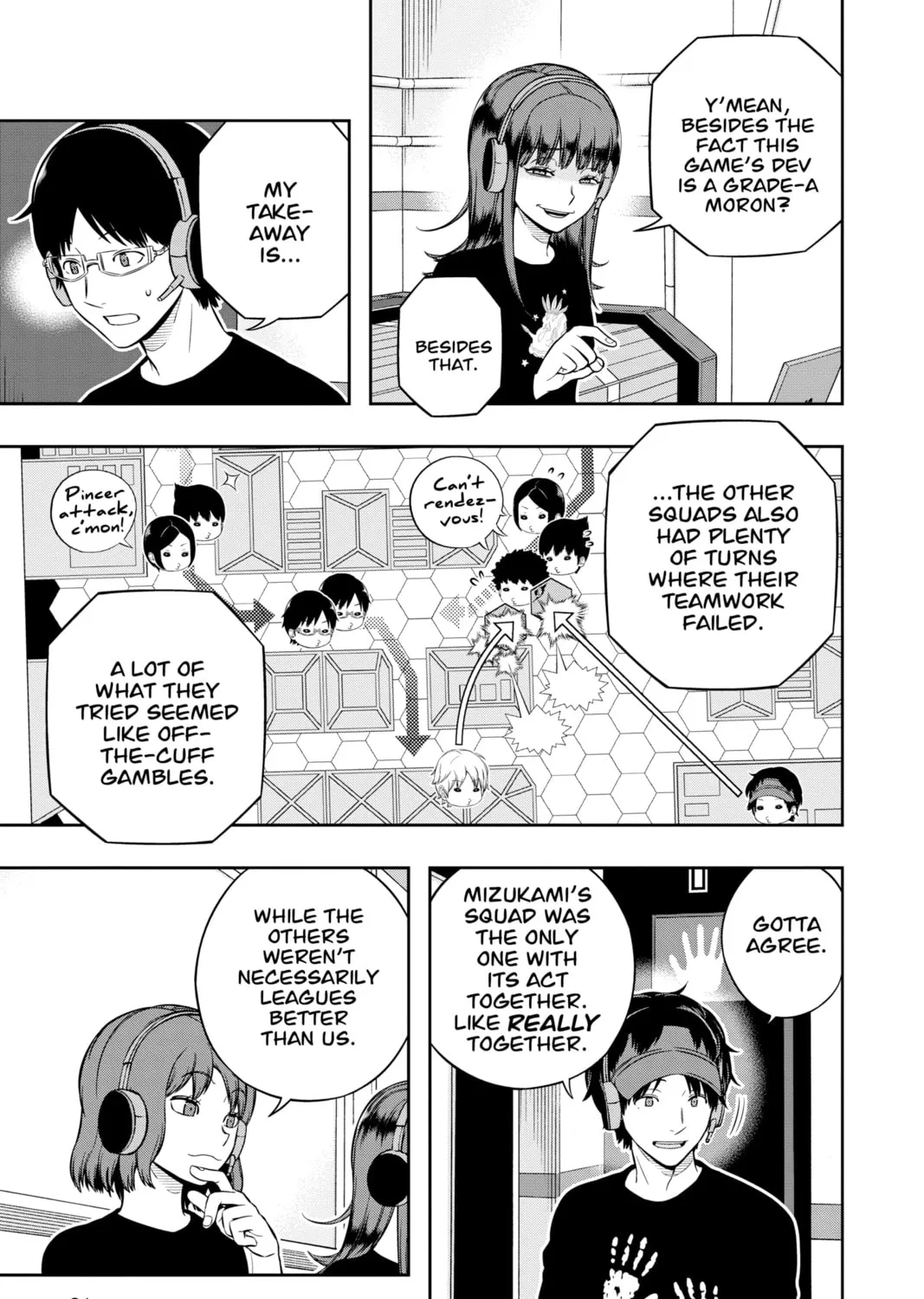 Read World Trigger chapter 217 image 20 on Lezhin