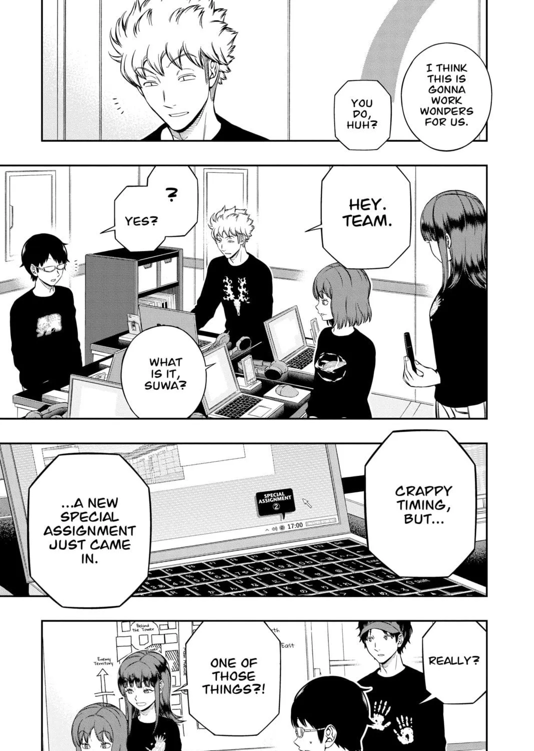 Read World Trigger chapter 217 image 28 on Lezhin