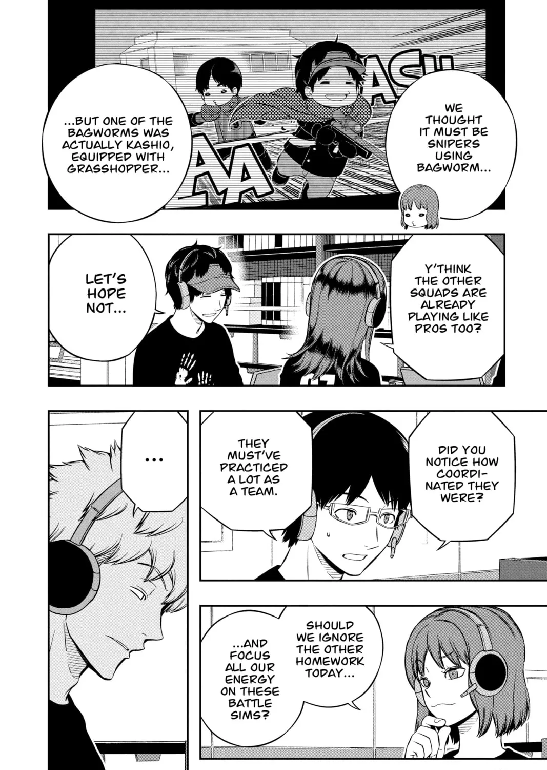Read World Trigger chapter 217 image 6 on Lezhin