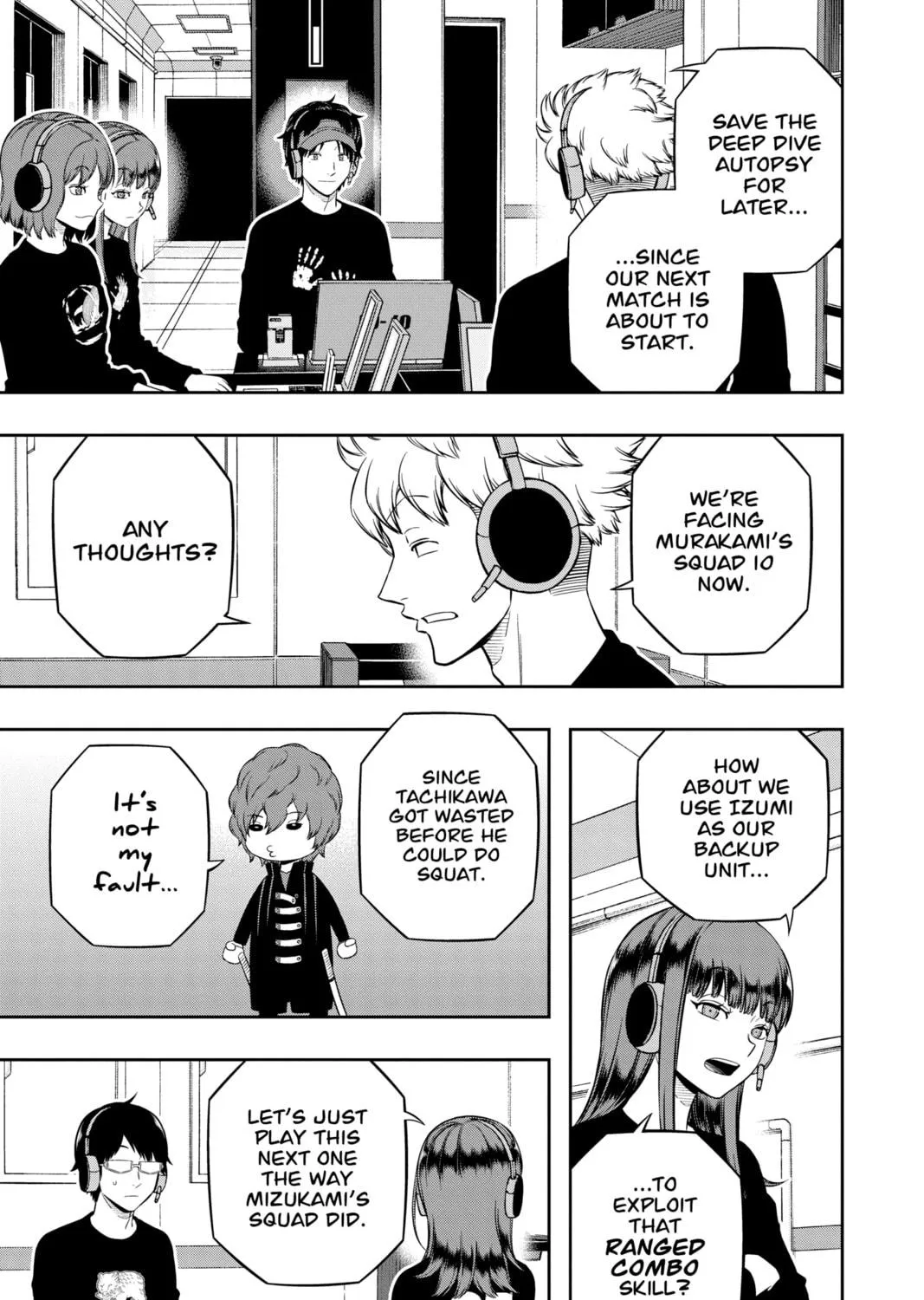 Read World Trigger chapter 217 image 8 on Lezhin