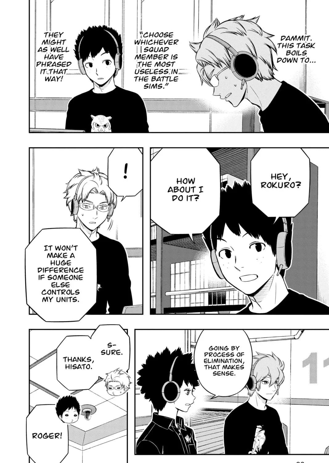 Read World Trigger chapter 218 image 14 on Lezhin