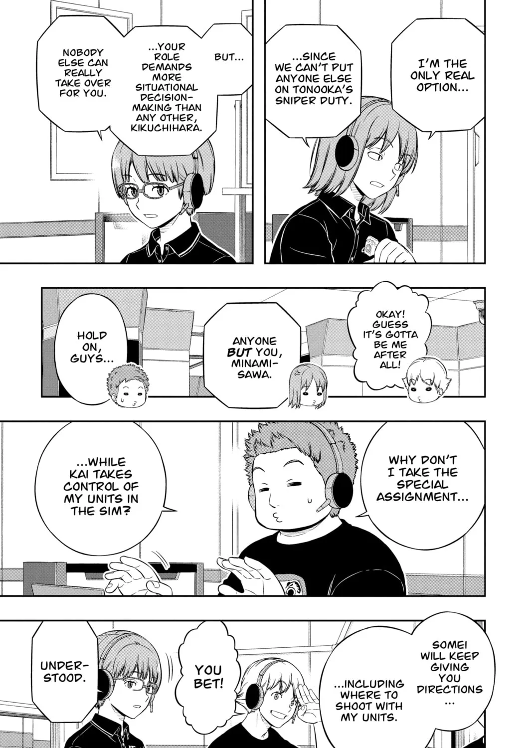 Read World Trigger chapter 218 image 24 on Lezhin