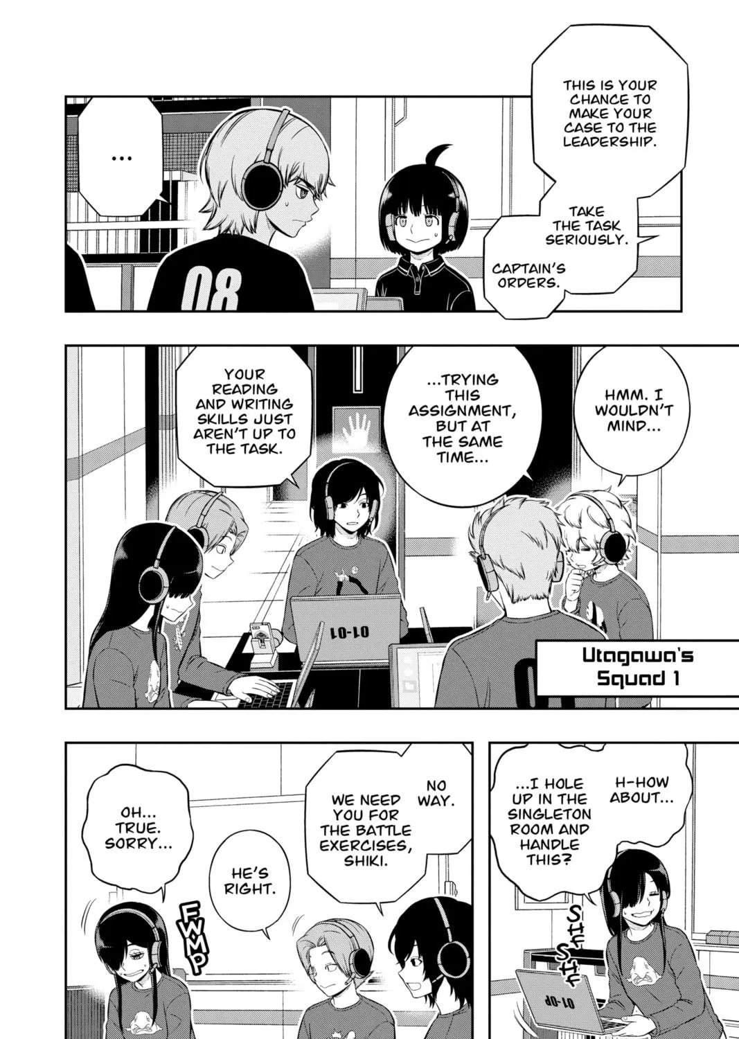Read World Trigger chapter 218 image 34 on Lezhin