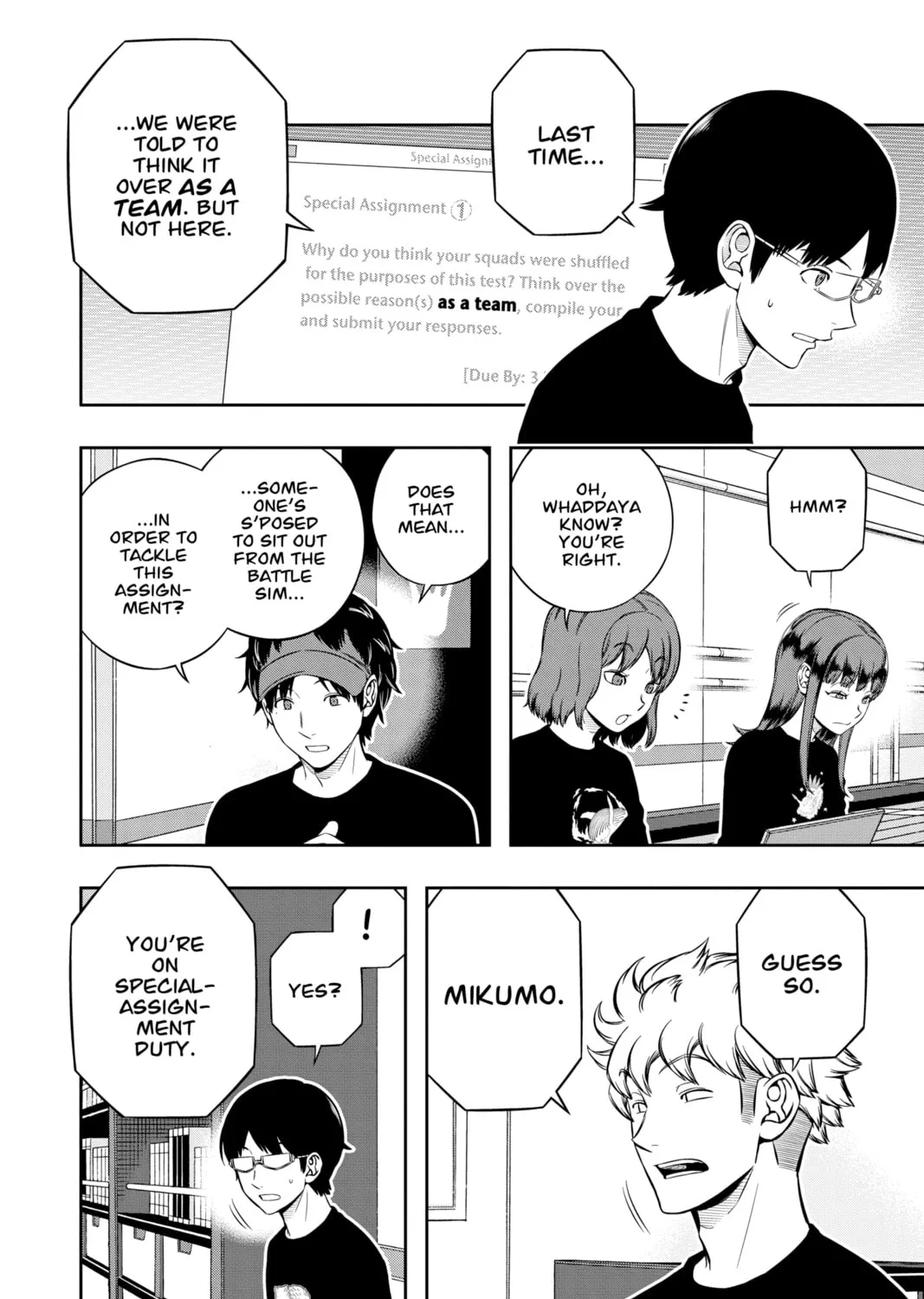 Read World Trigger chapter 218 image 6 on Lezhin