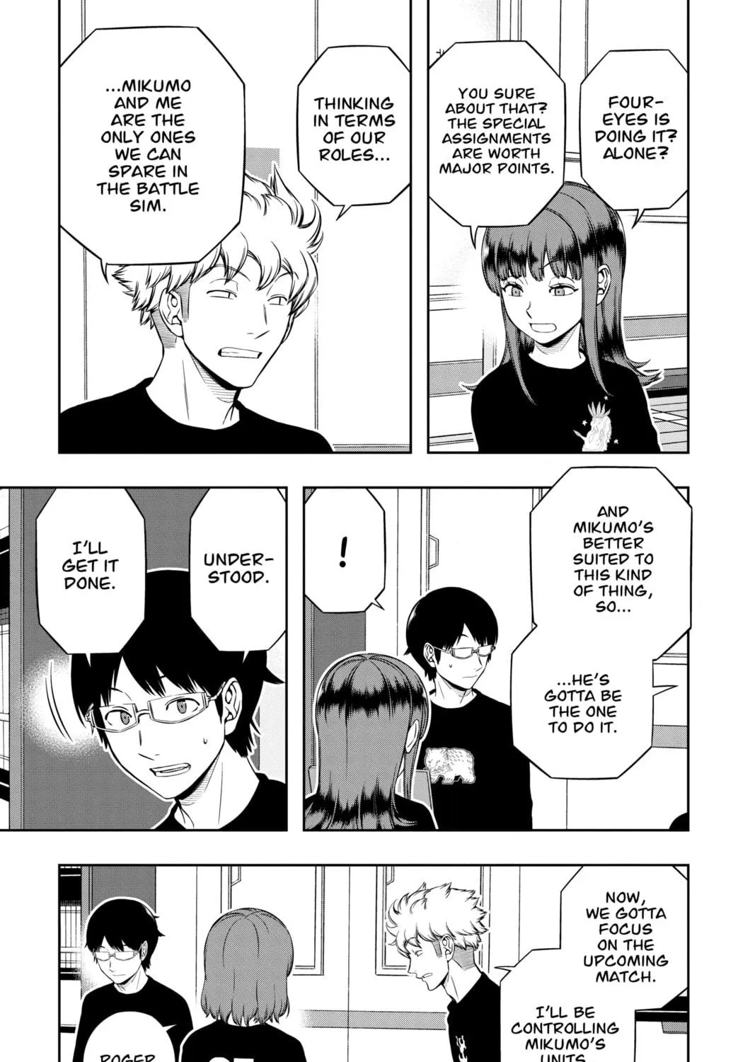 Read World Trigger chapter 218 image 8 on Lezhin