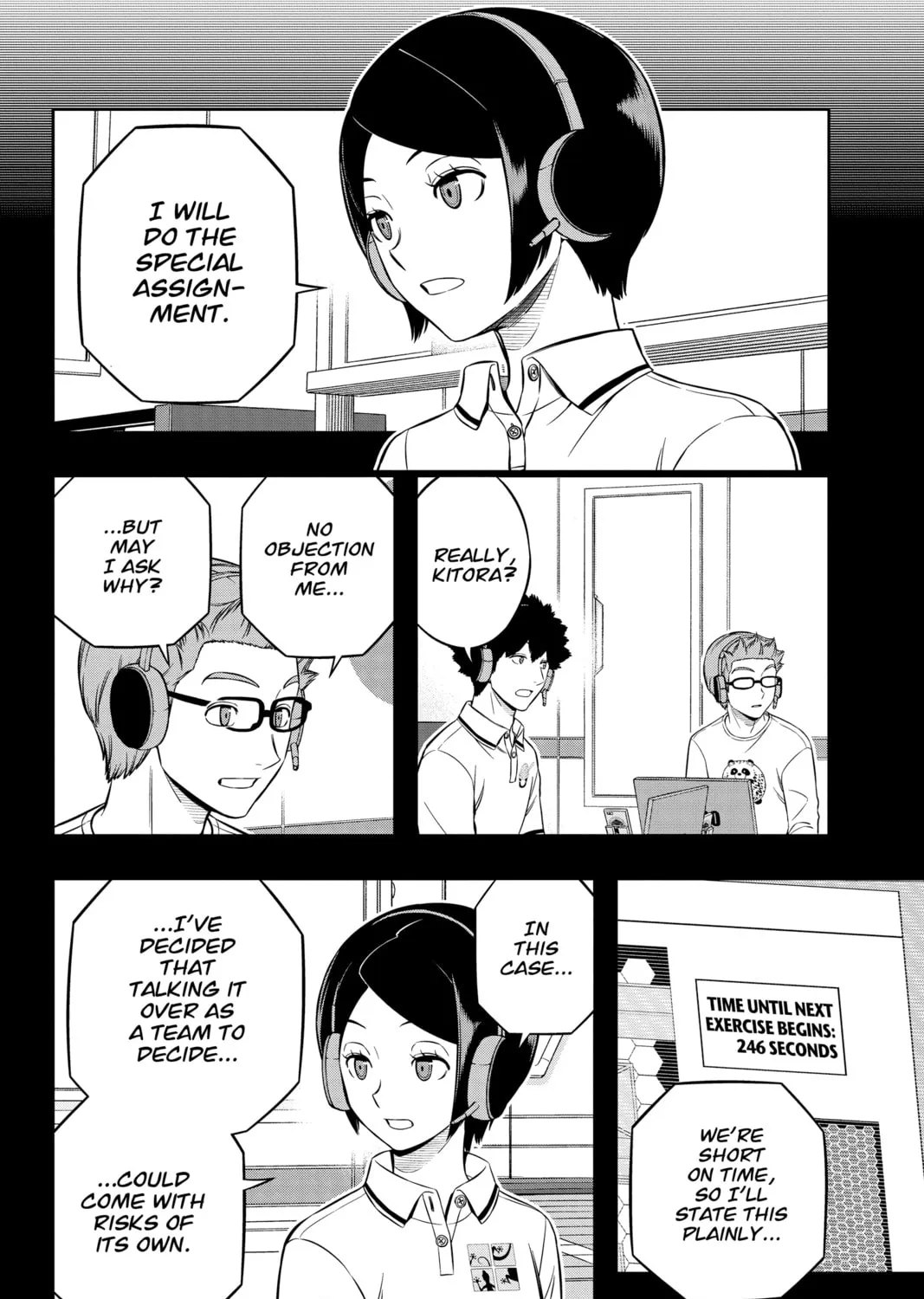 Read World Trigger chapter 219 image 14 on Lezhin