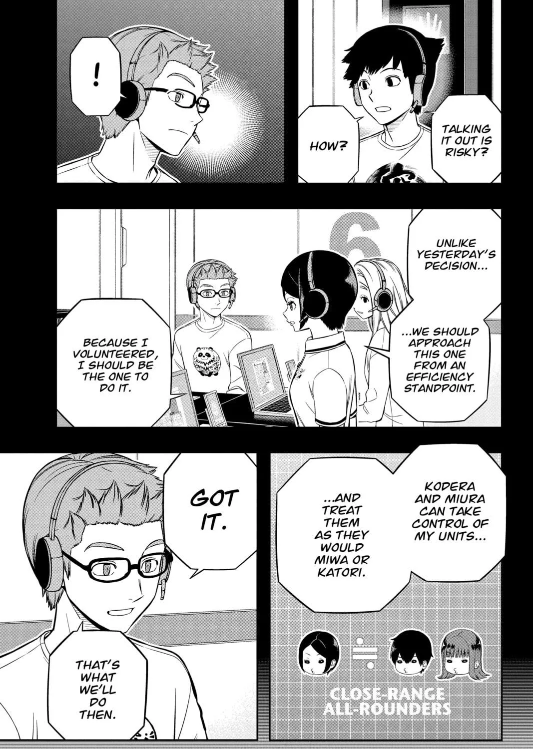 Read World Trigger chapter 219 image 16 on Lezhin