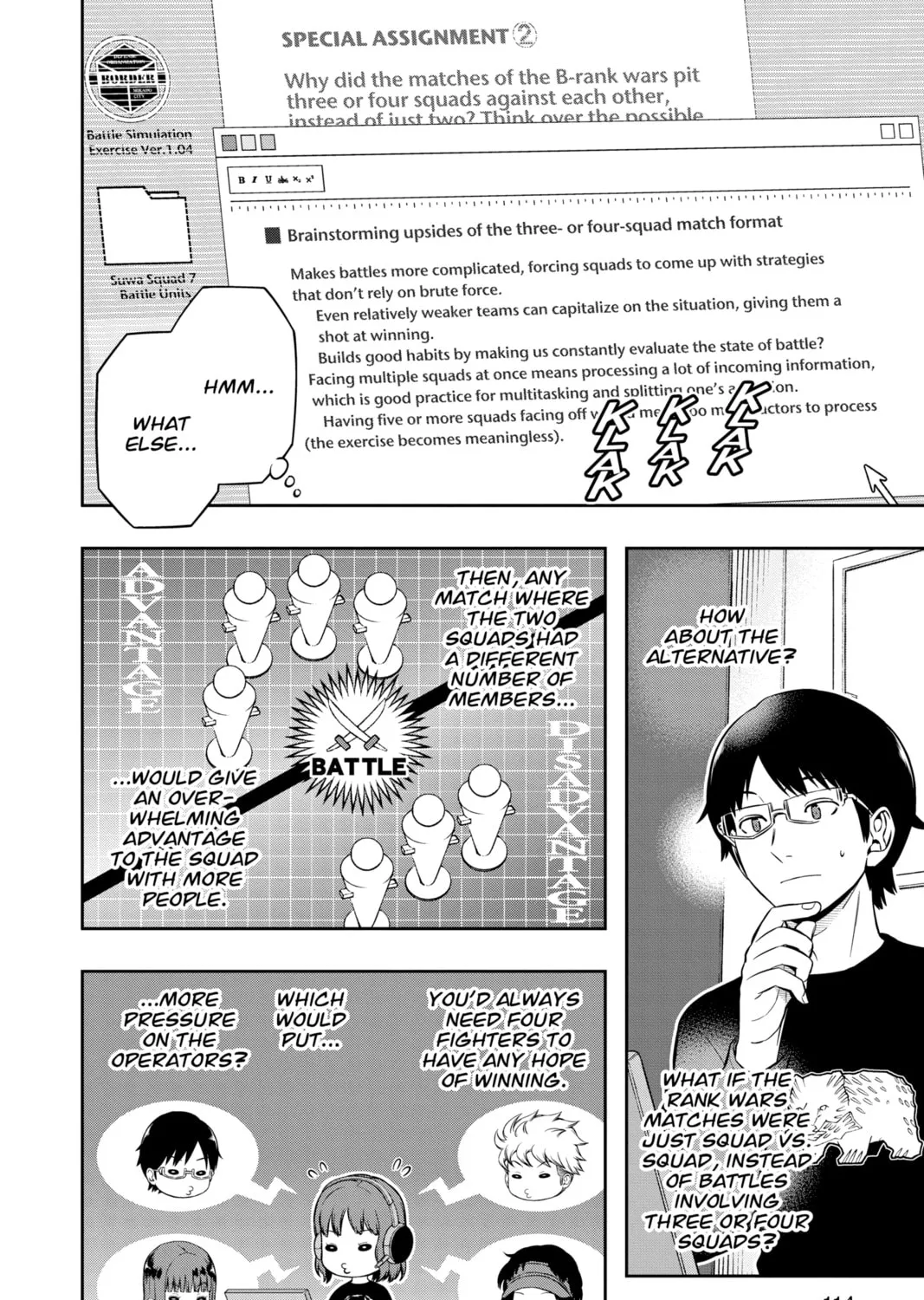 Read World Trigger chapter 219 image 2 on Lezhin