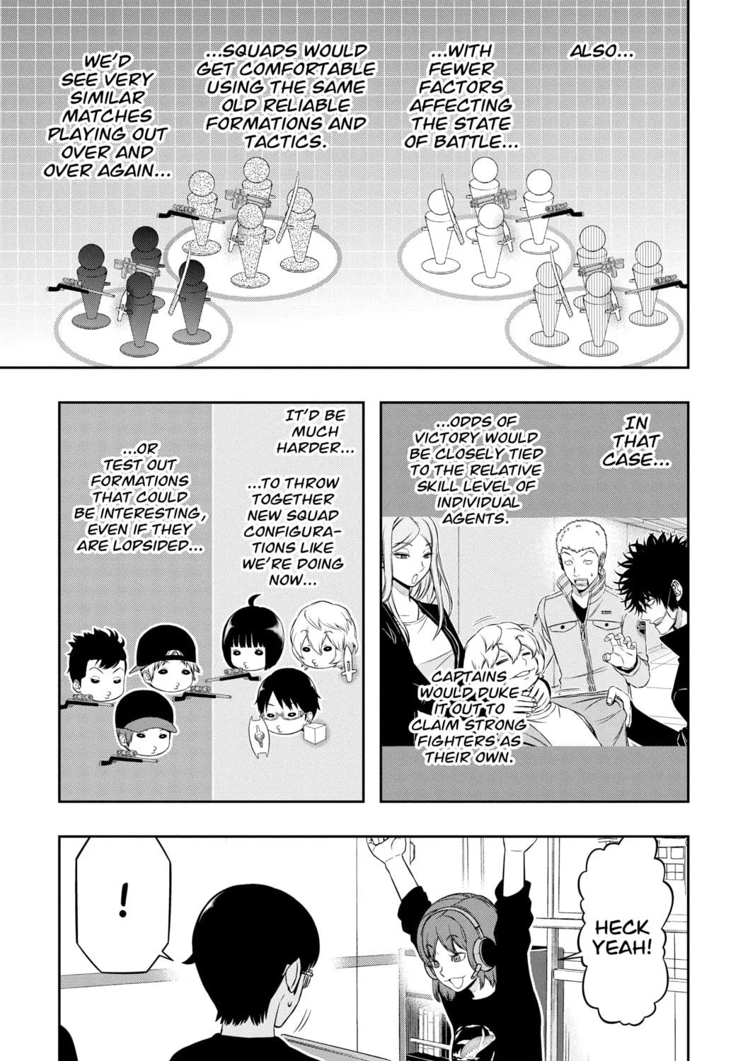 Read World Trigger chapter 219 image 4 on Lezhin
