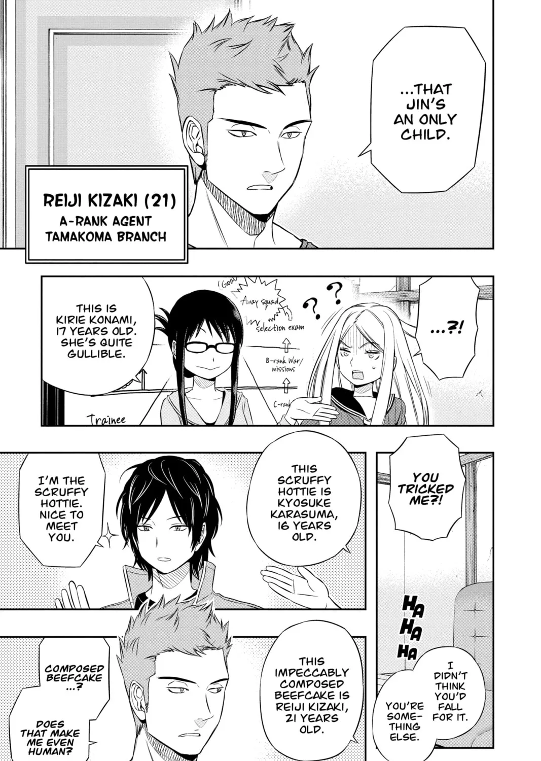 Read World Trigger chapter 22 image 24 on Lezhin