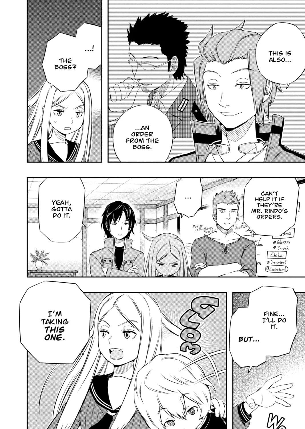 Read World Trigger chapter 22 image 30 on Lezhin