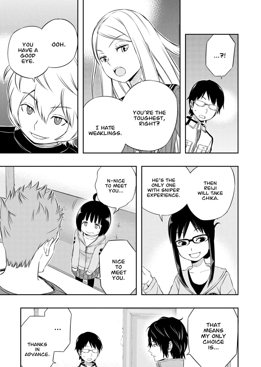 Read World Trigger chapter 22 image 32 on Lezhin