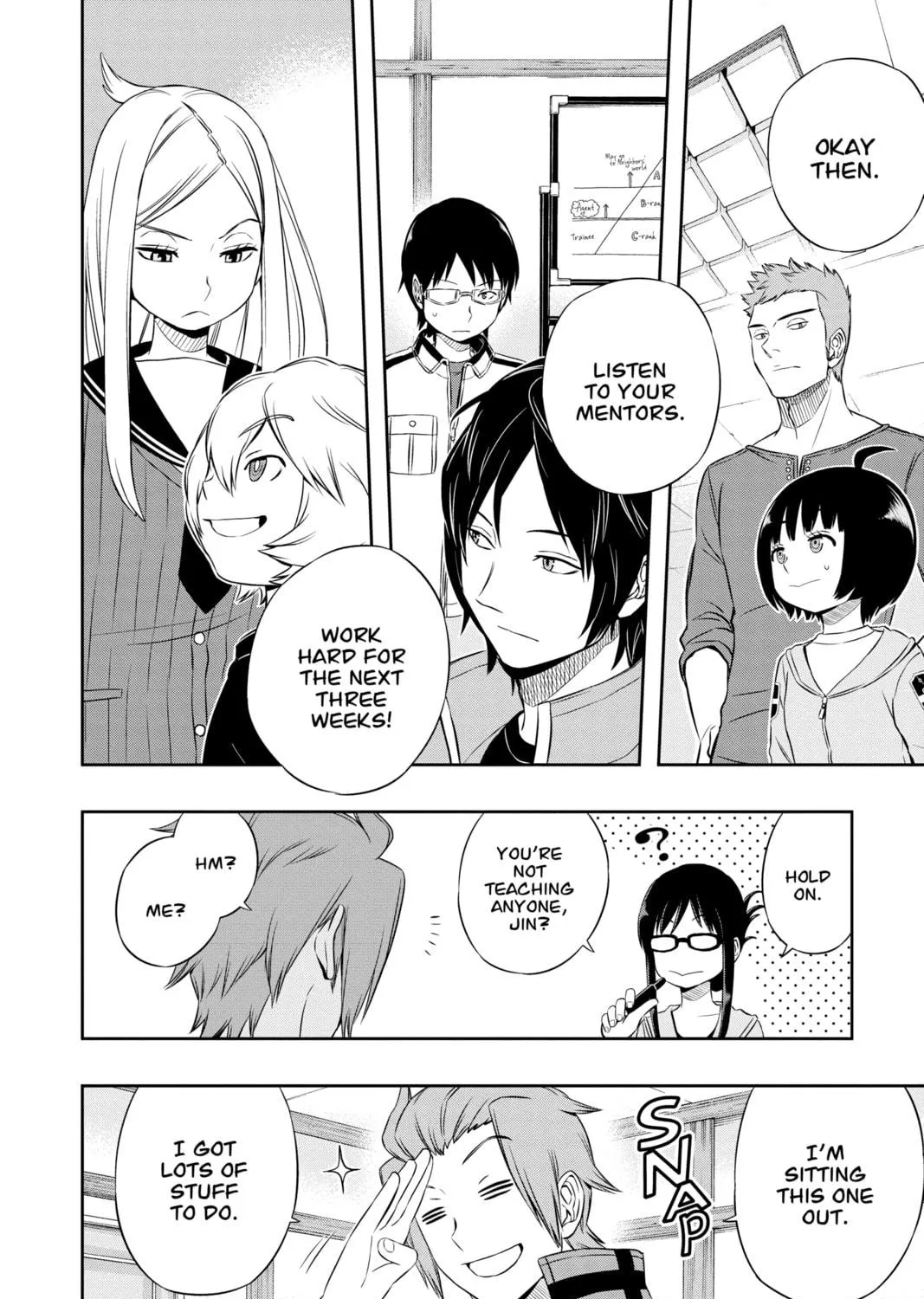 Read World Trigger chapter 22 image 34 on Lezhin
