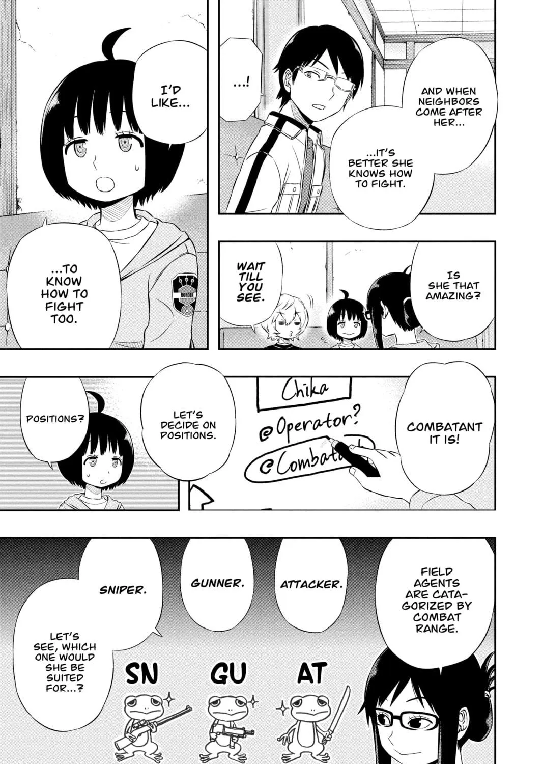 Read World Trigger chapter 22 image 8 on Lezhin
