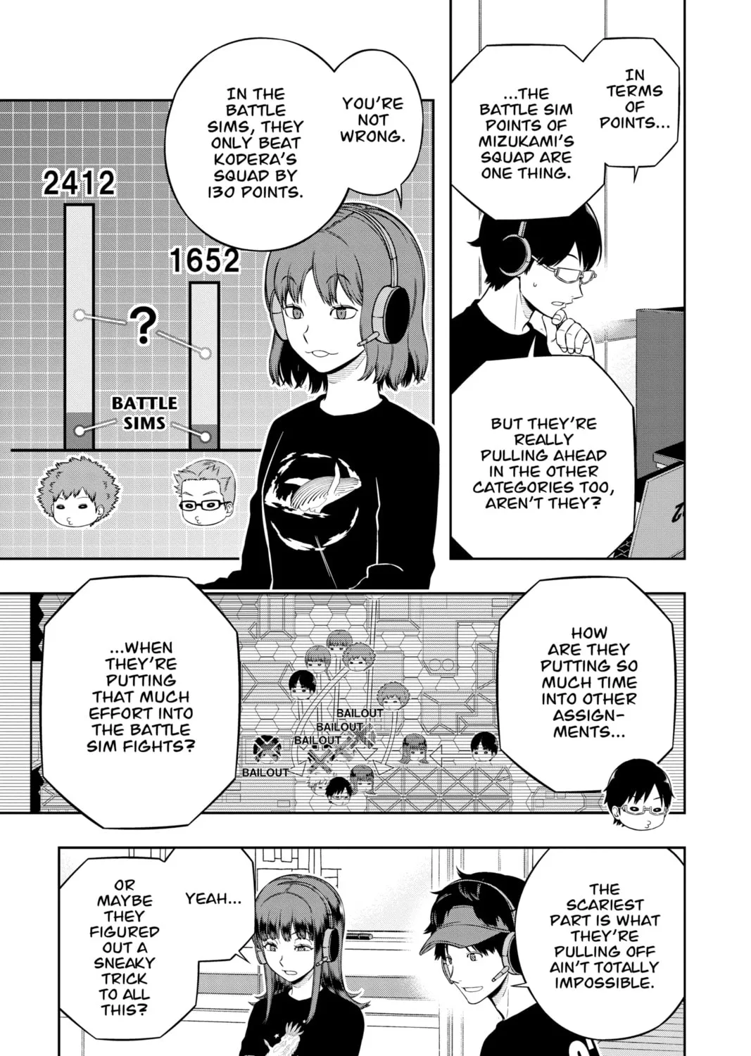 Read World Trigger chapter 220 image 12 on Lezhin