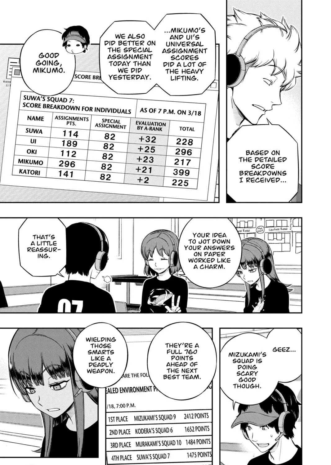Read World Trigger chapter 220 image 4 on Lezhin