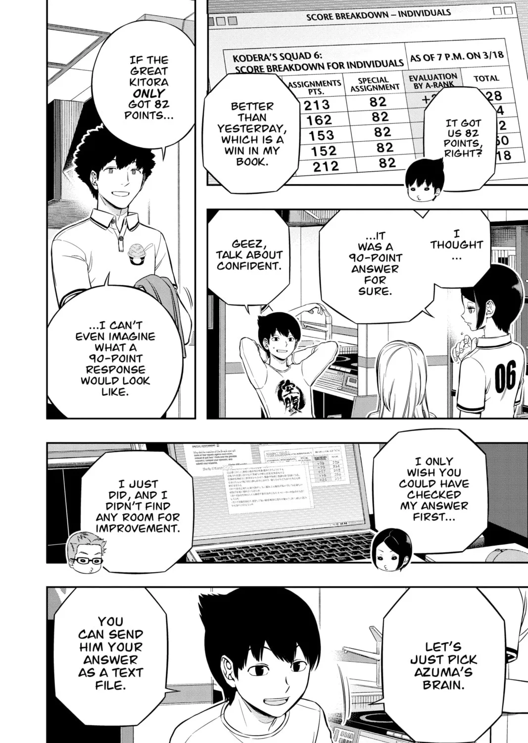 Read World Trigger chapter 220 image 42 on Lezhin