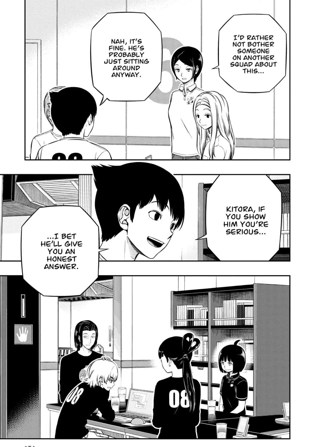 Read World Trigger chapter 220 image 44 on Lezhin