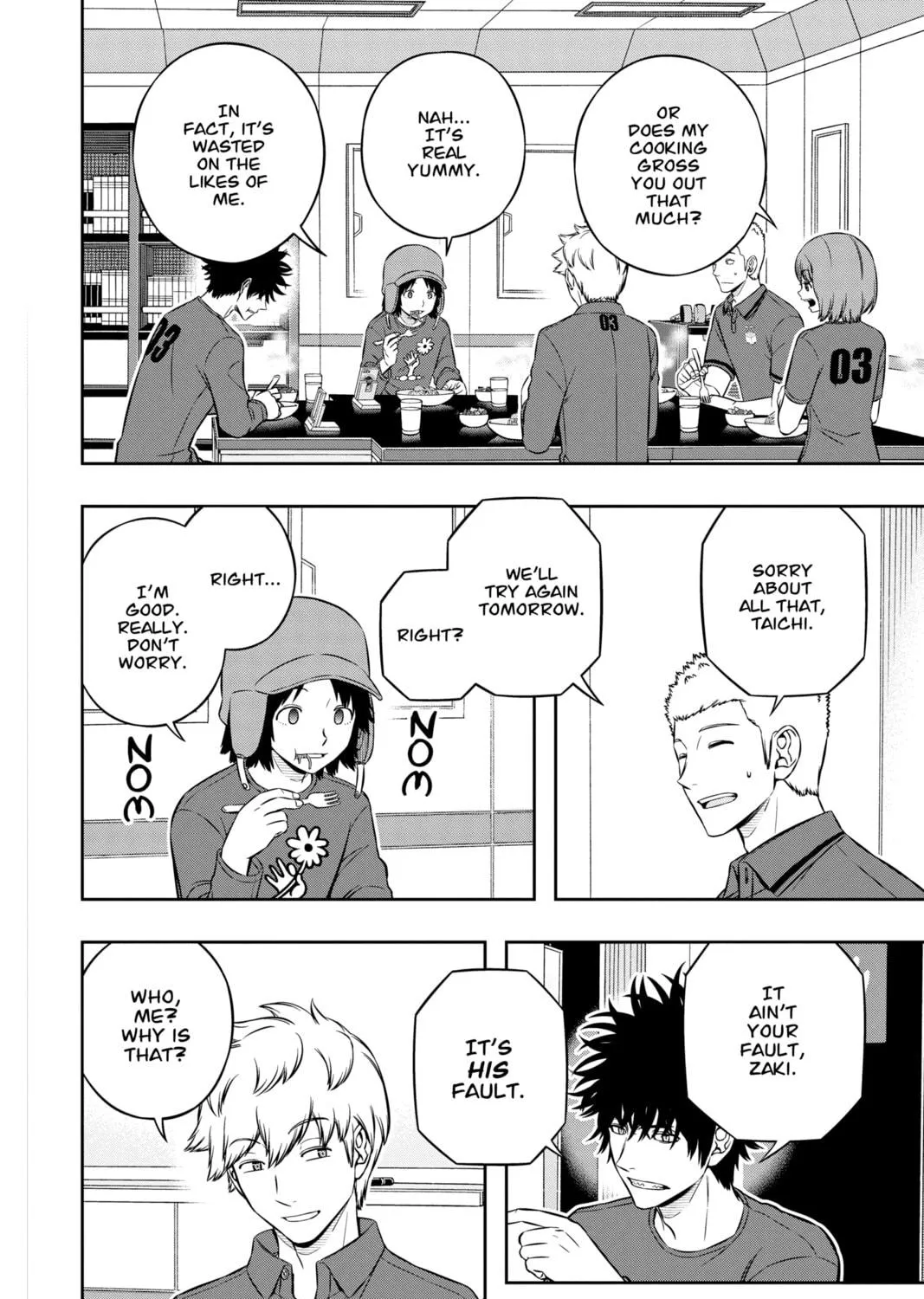 Read World Trigger chapter 221 image 18 on Lezhin