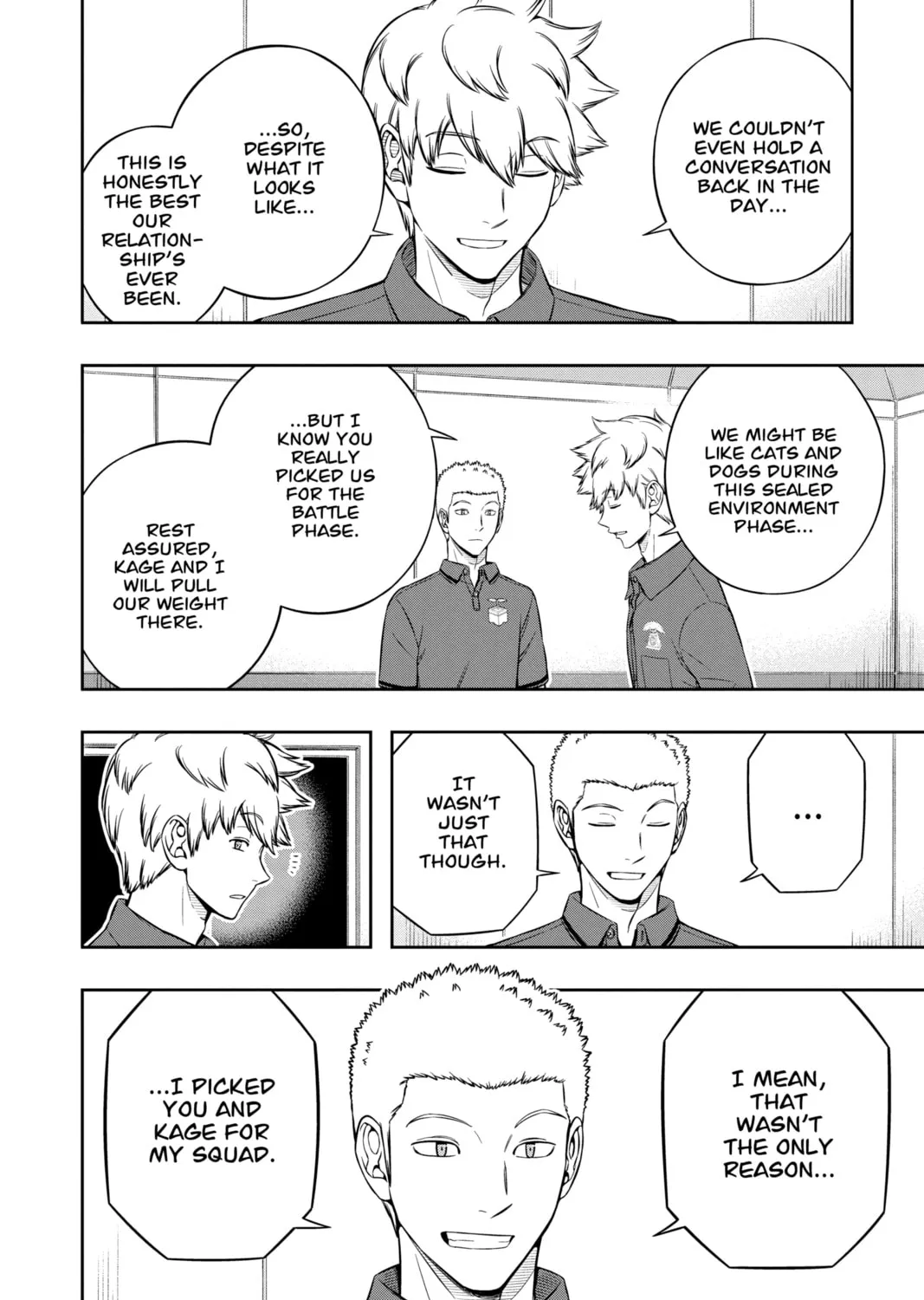 Read World Trigger chapter 221 image 30 on Lezhin
