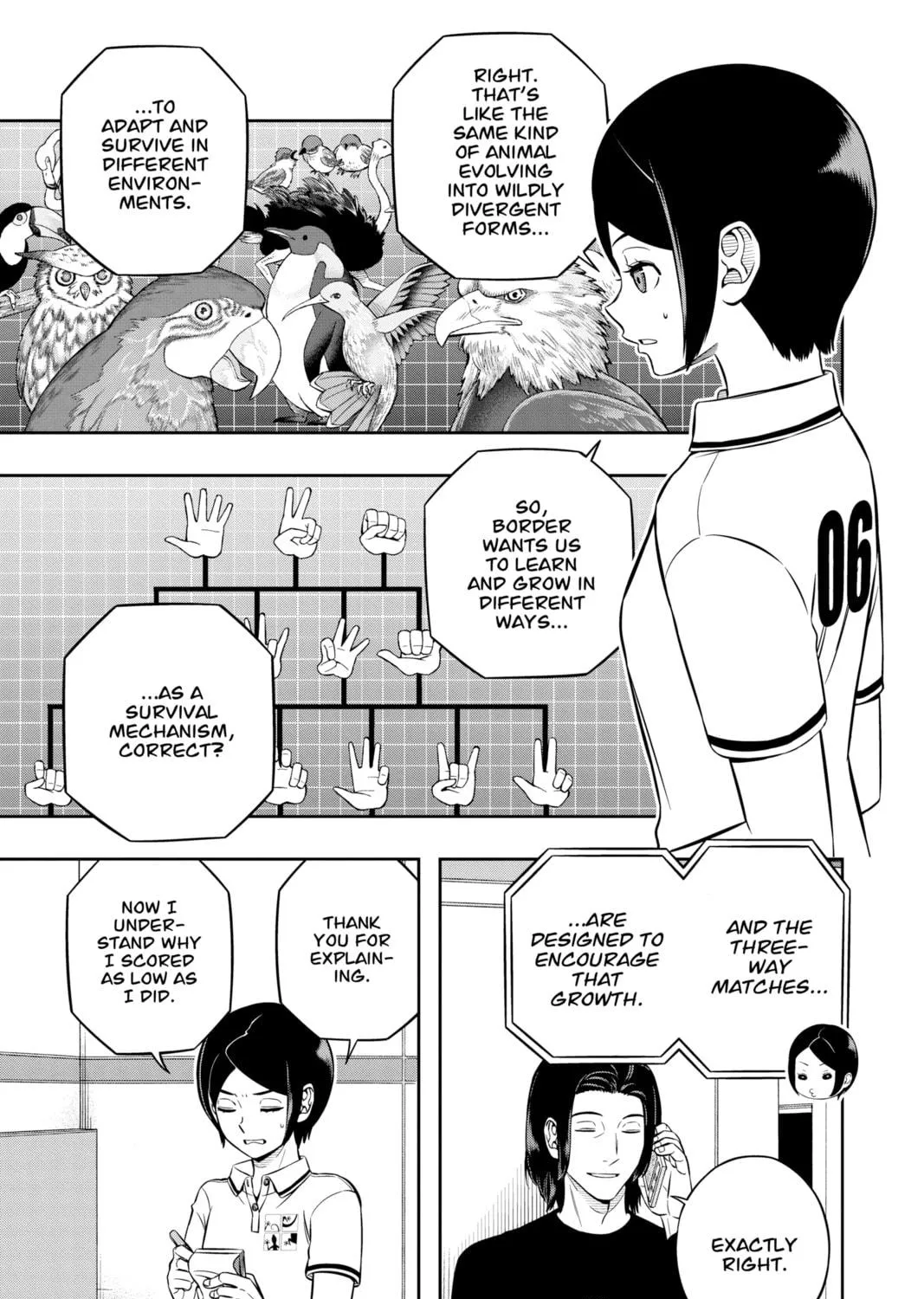 Read World Trigger chapter 221 image 8 on Lezhin