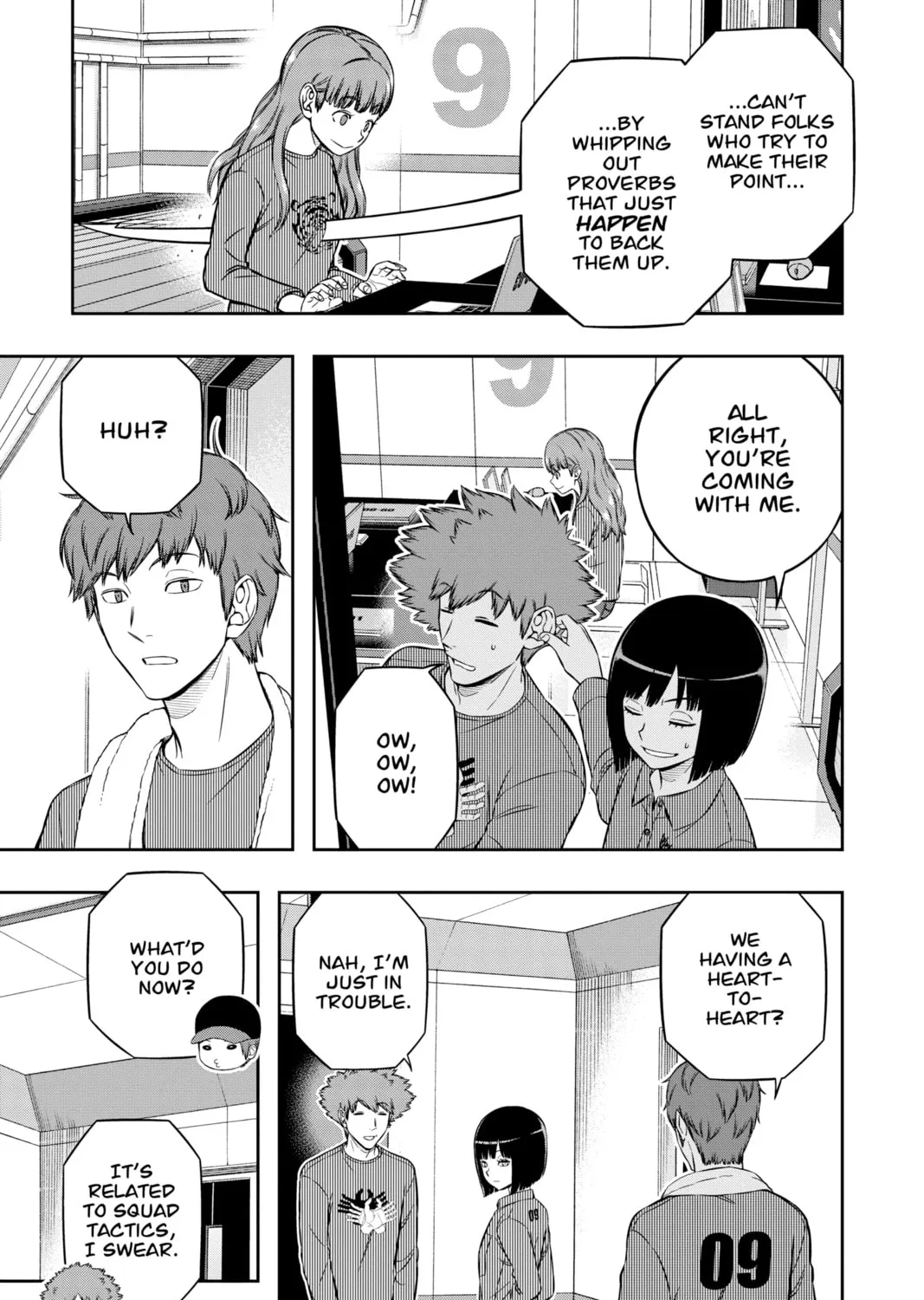Read World Trigger chapter 222 image 12 on Lezhin