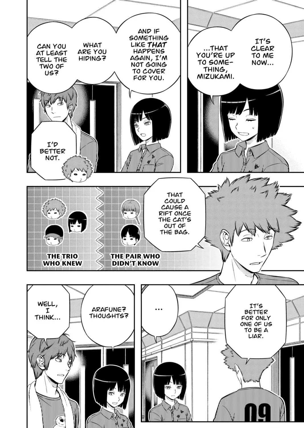 Read World Trigger chapter 222 image 14 on Lezhin