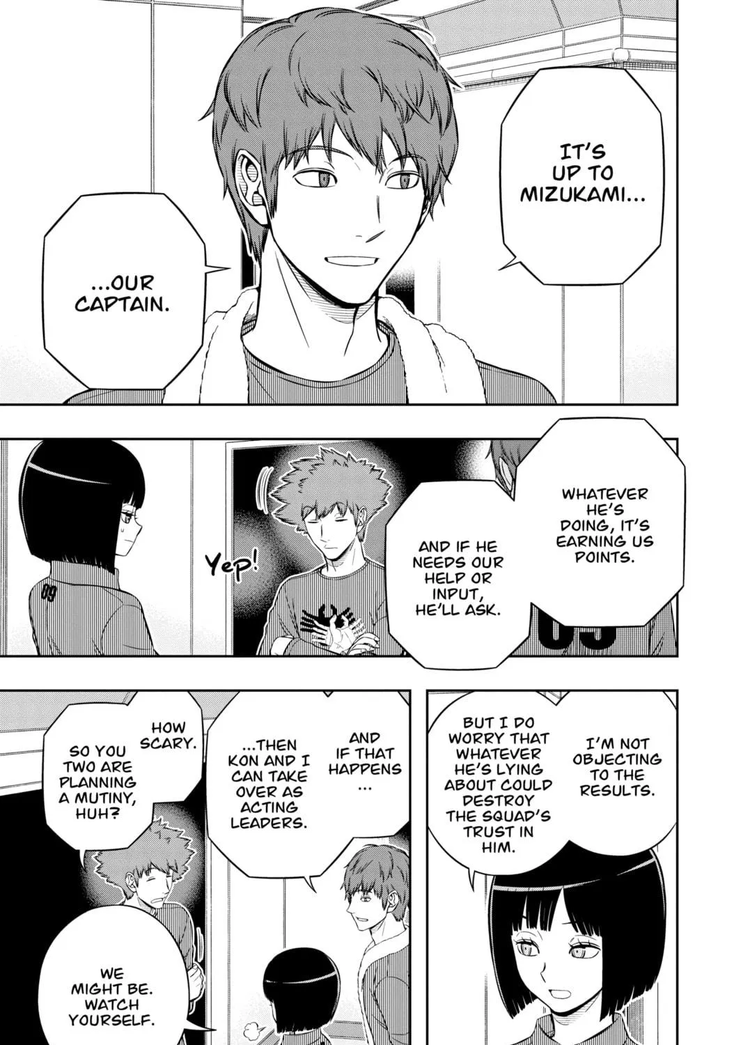 Read World Trigger chapter 222 image 16 on Lezhin