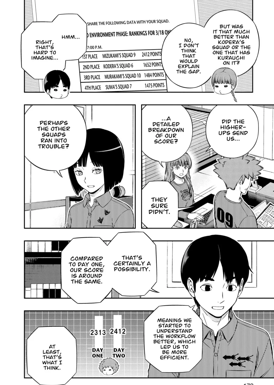 Read World Trigger chapter 222 image 2 on Lezhin