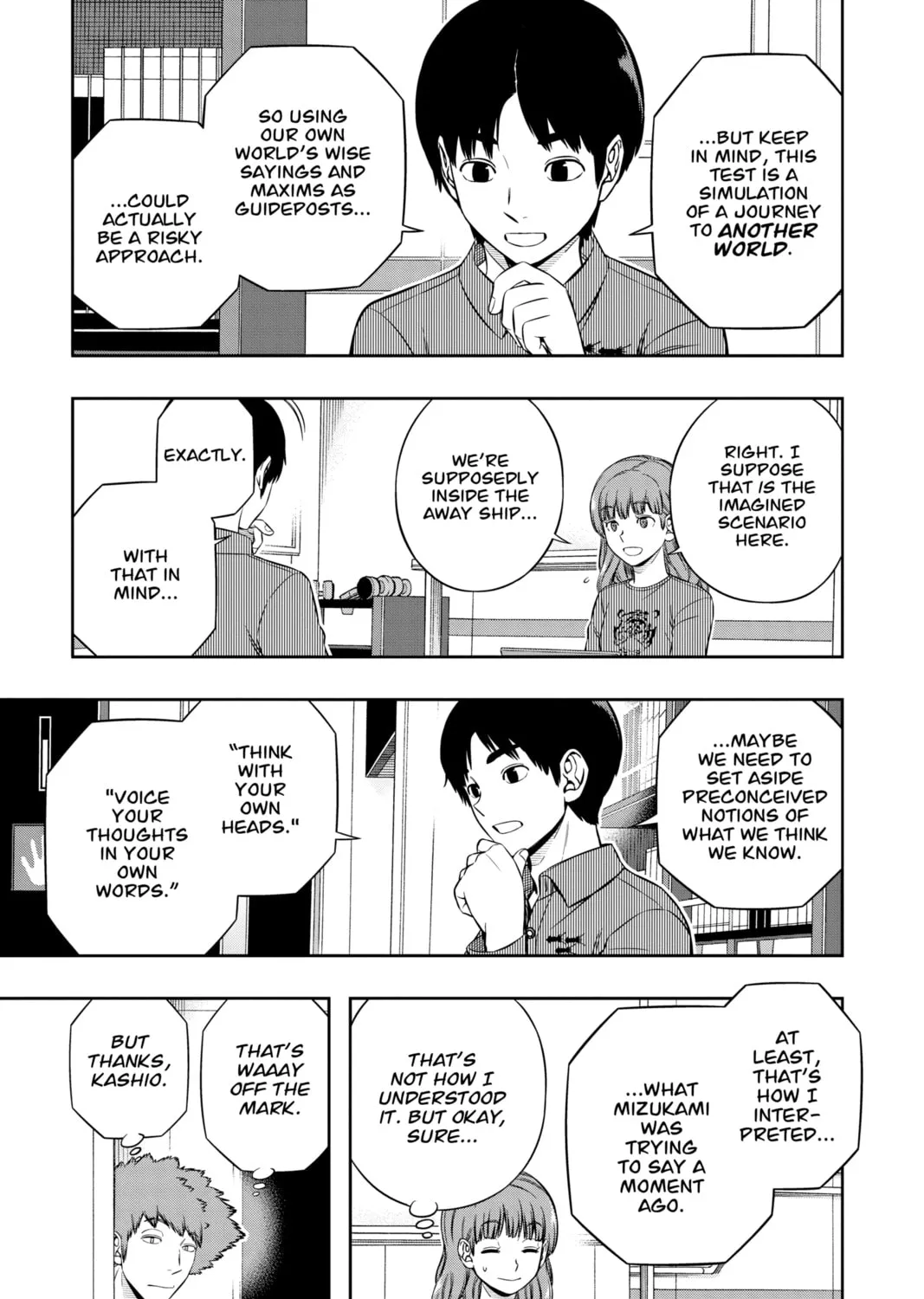 Read World Trigger chapter 222 image 20 on Lezhin