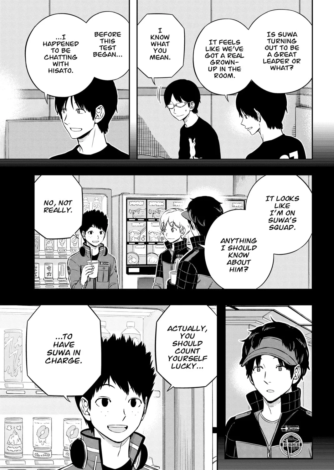 Read World Trigger chapter 222 image 32 on Lezhin