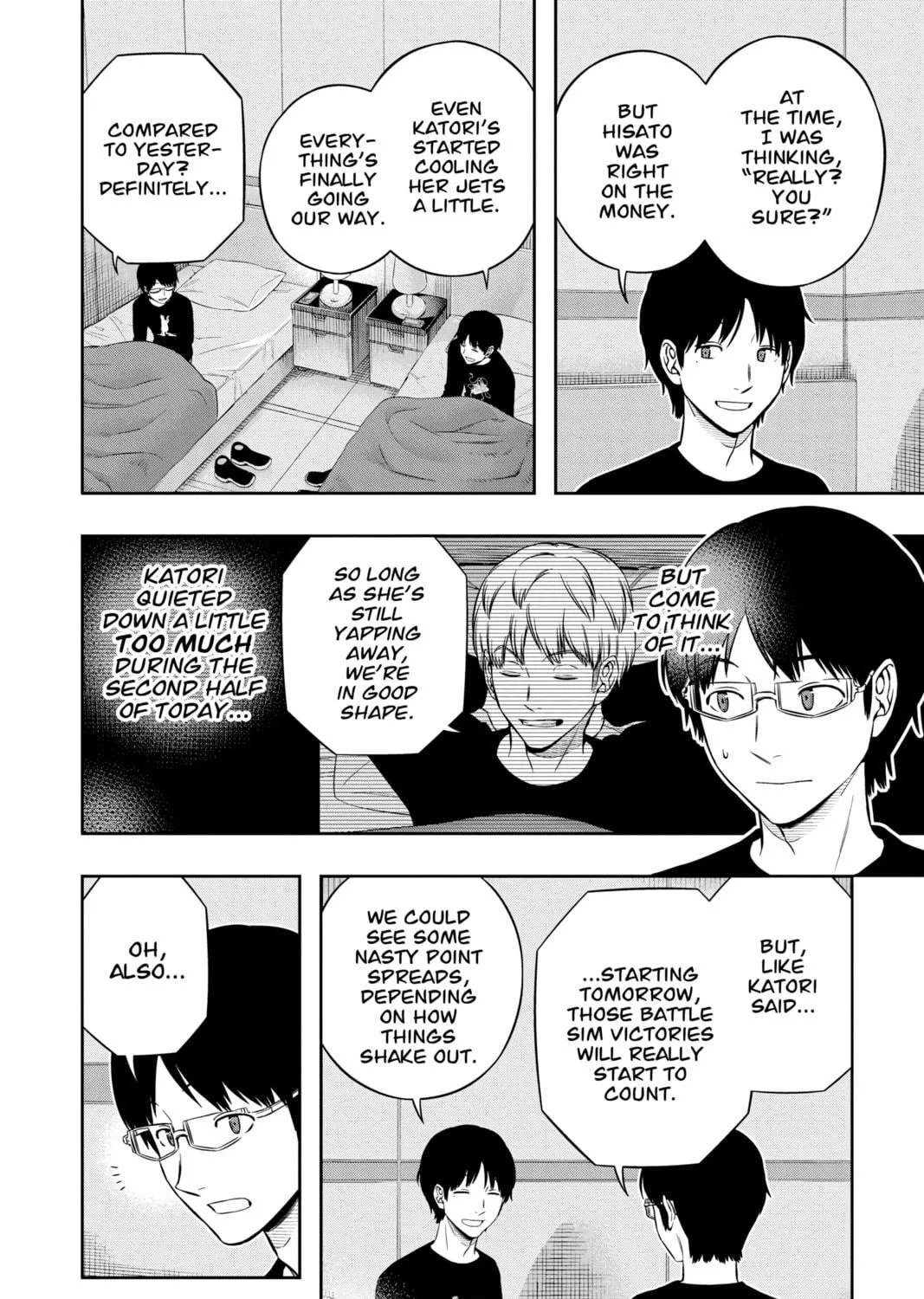 Read World Trigger chapter 222 image 34 on Lezhin