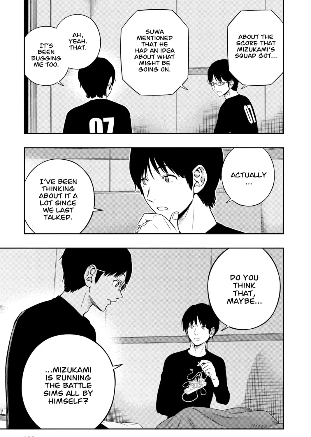 Read World Trigger chapter 222 image 36 on Lezhin