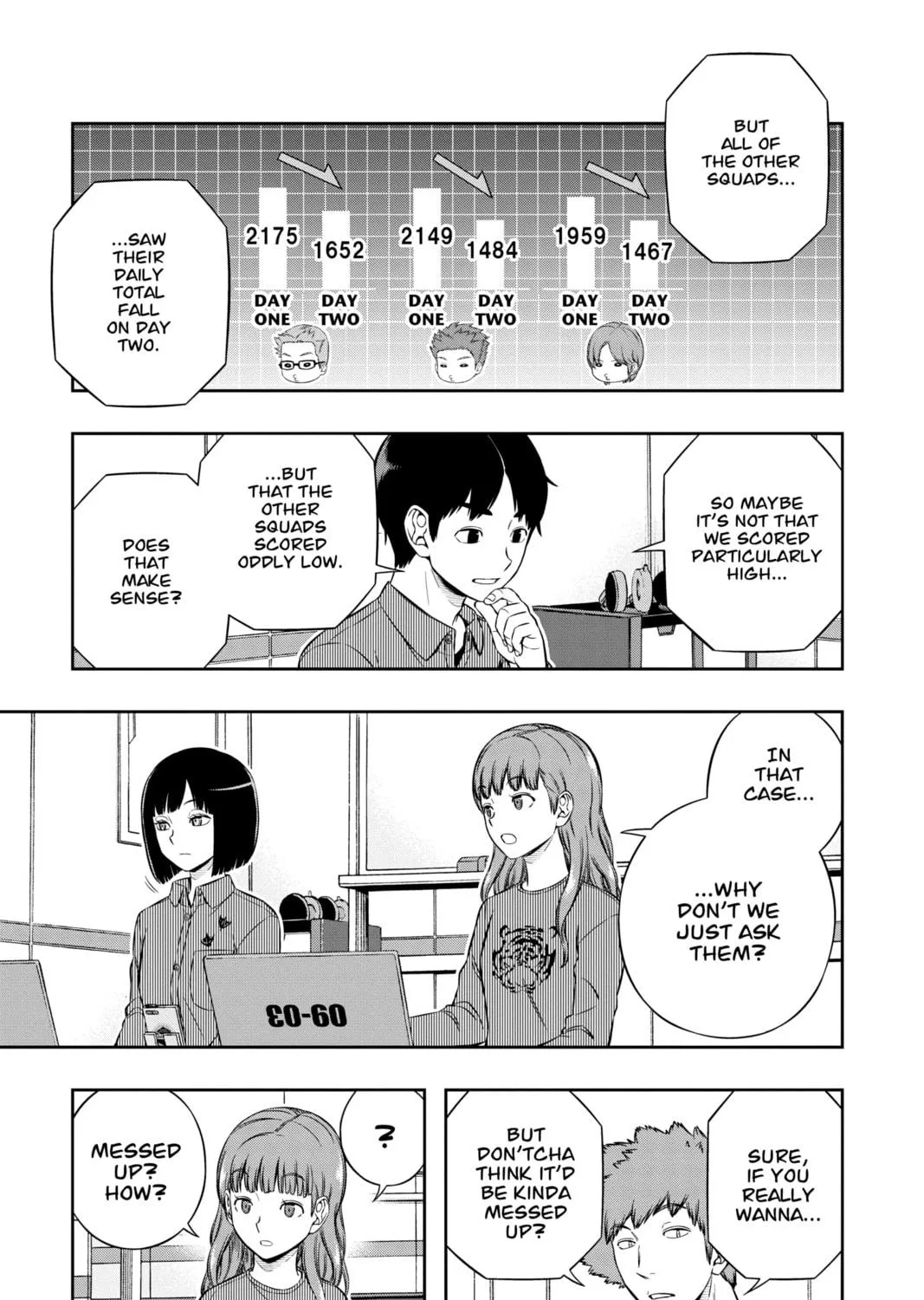 Read World Trigger chapter 222 image 4 on Lezhin