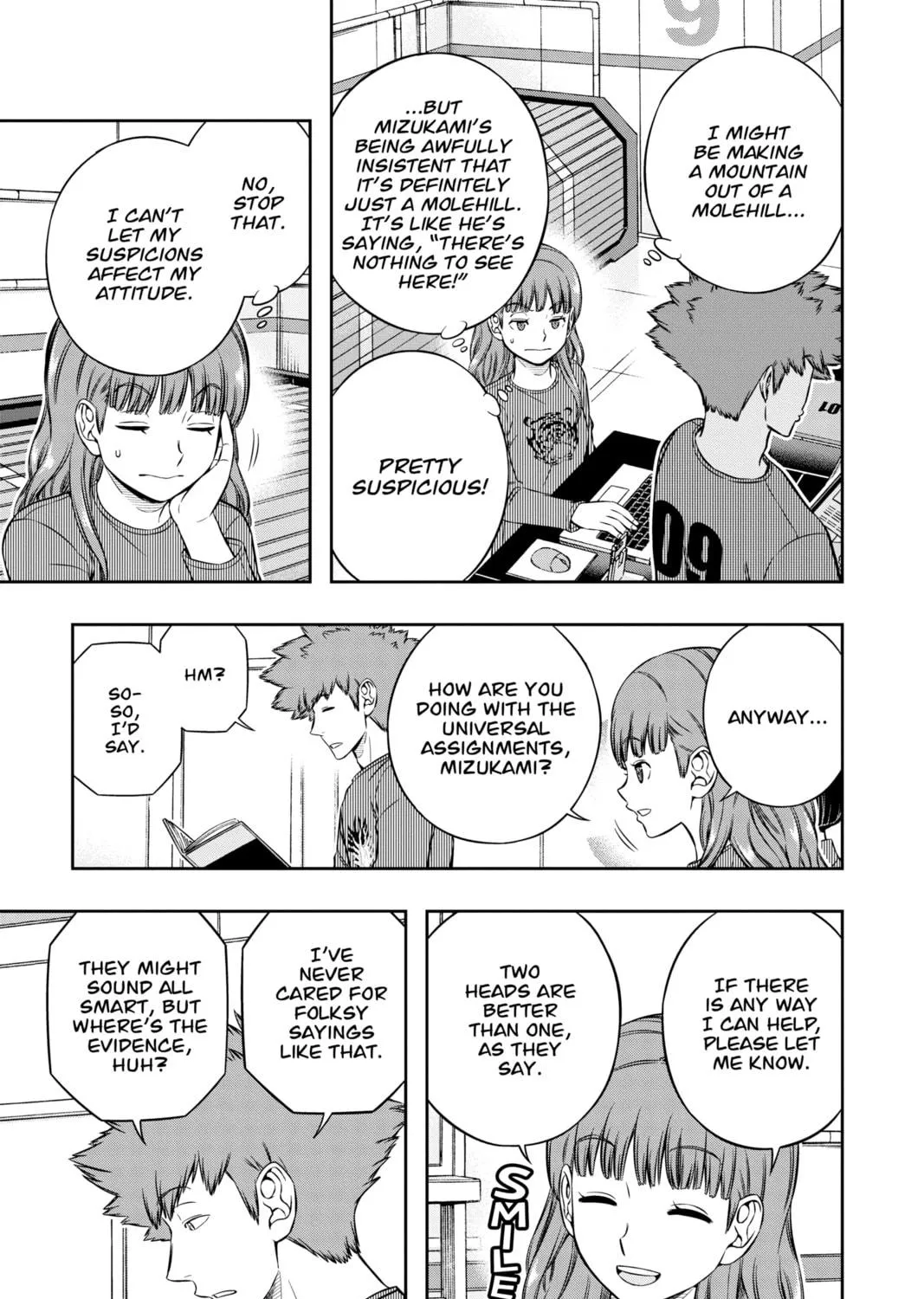 Read World Trigger chapter 222 image 8 on Lezhin