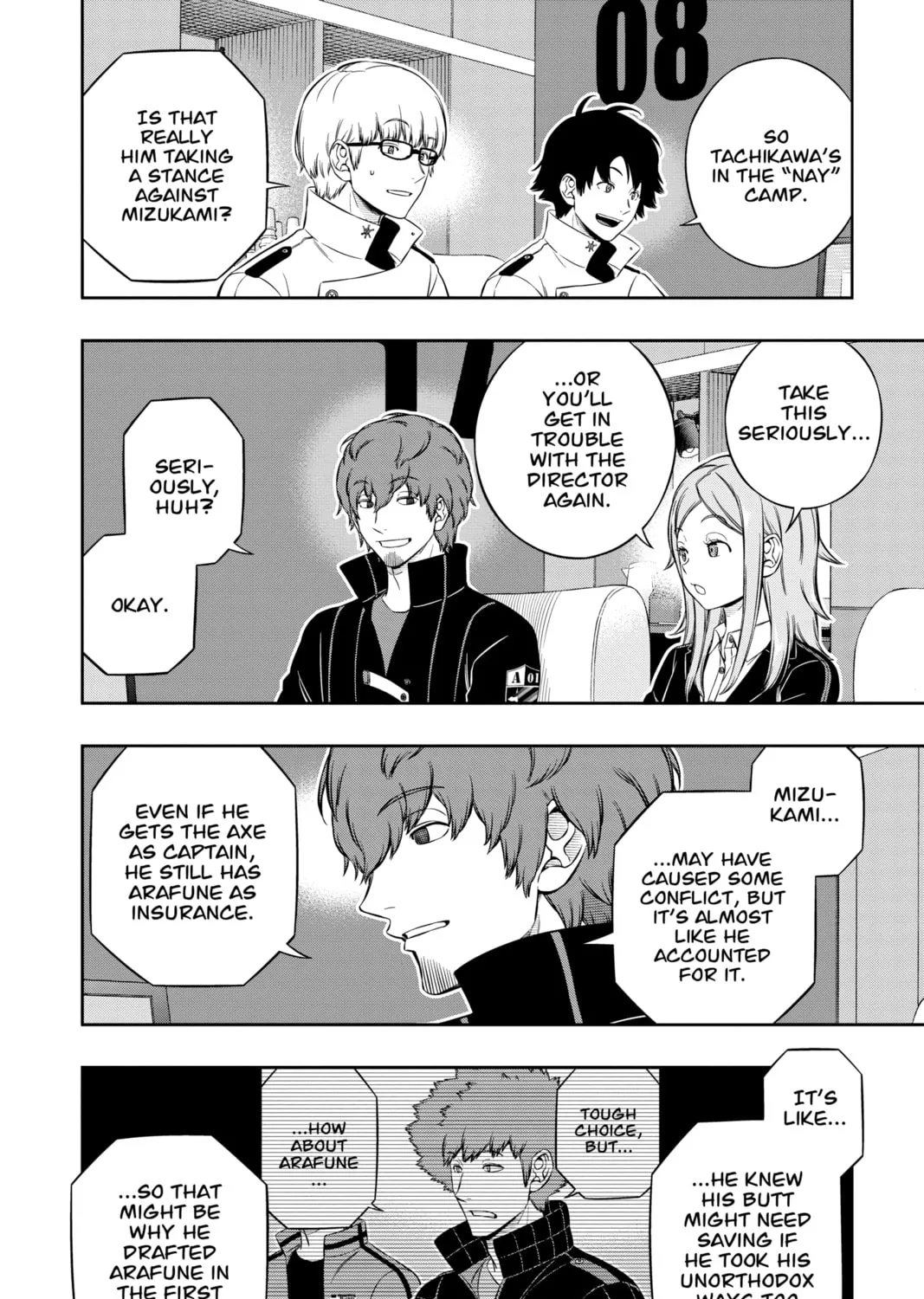 Read World Trigger chapter 223 image 26 on Lezhin