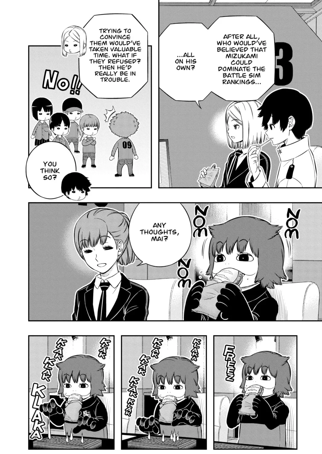 Read World Trigger chapter 223 image 30 on Lezhin