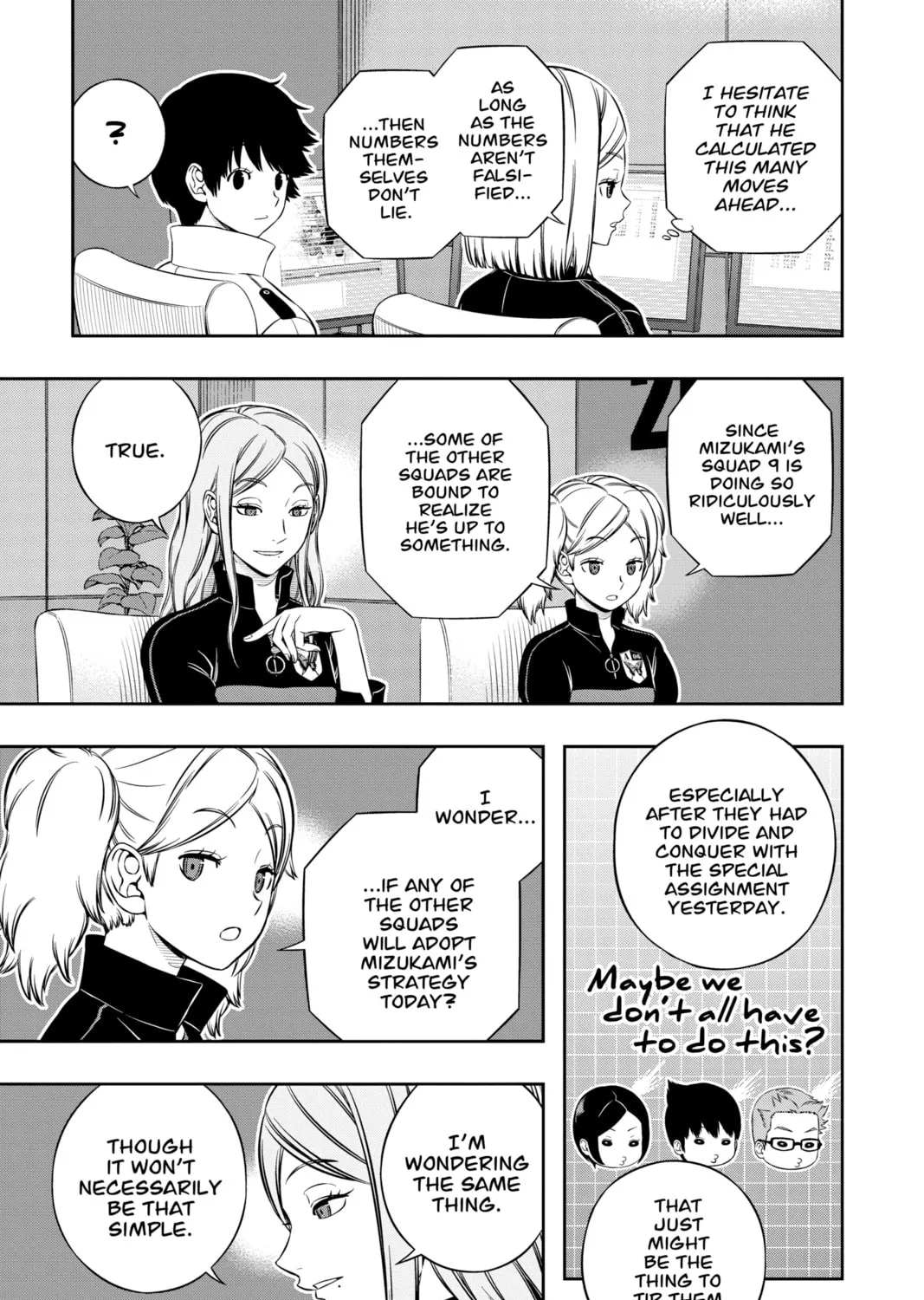 Read World Trigger chapter 223 image 36 on Lezhin