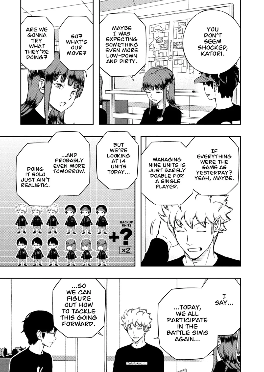 Read World Trigger chapter 223 image 44 on Lezhin
