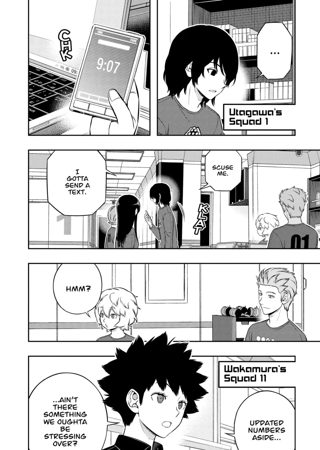Read World Trigger chapter 224 image 14 on Lezhin