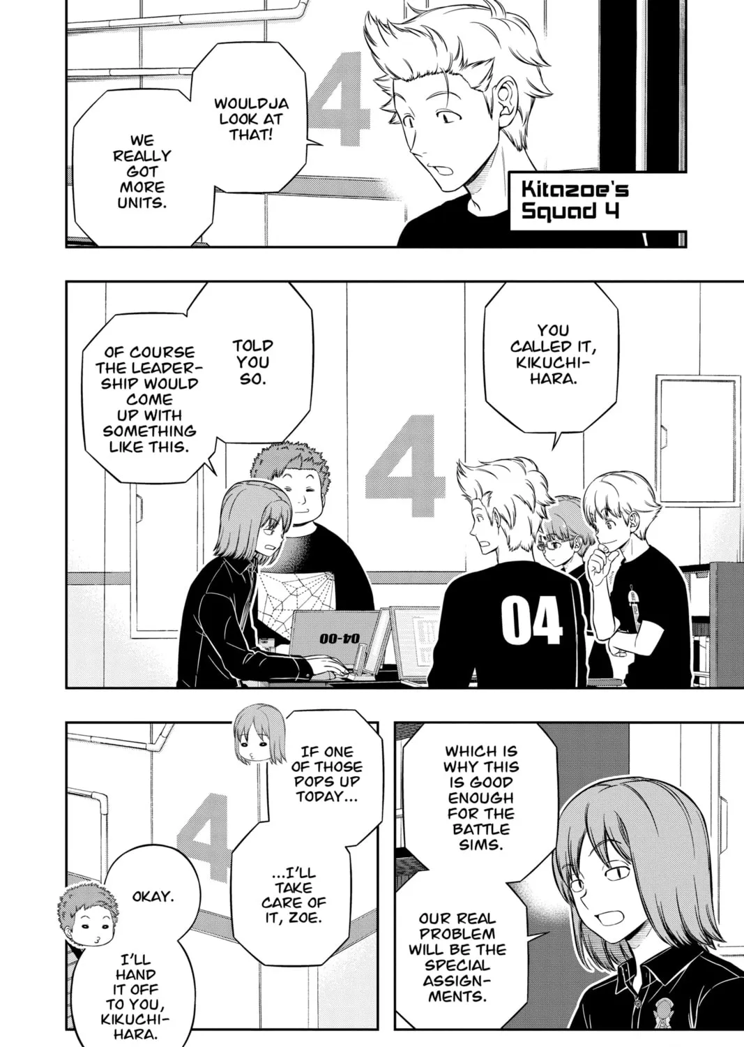 Read World Trigger chapter 224 image 2 on Lezhin