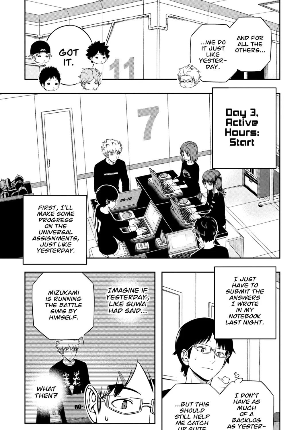 Read World Trigger chapter 224 image 24 on Lezhin