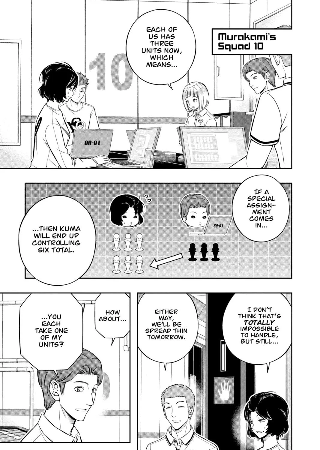 Read World Trigger chapter 224 image 4 on Lezhin