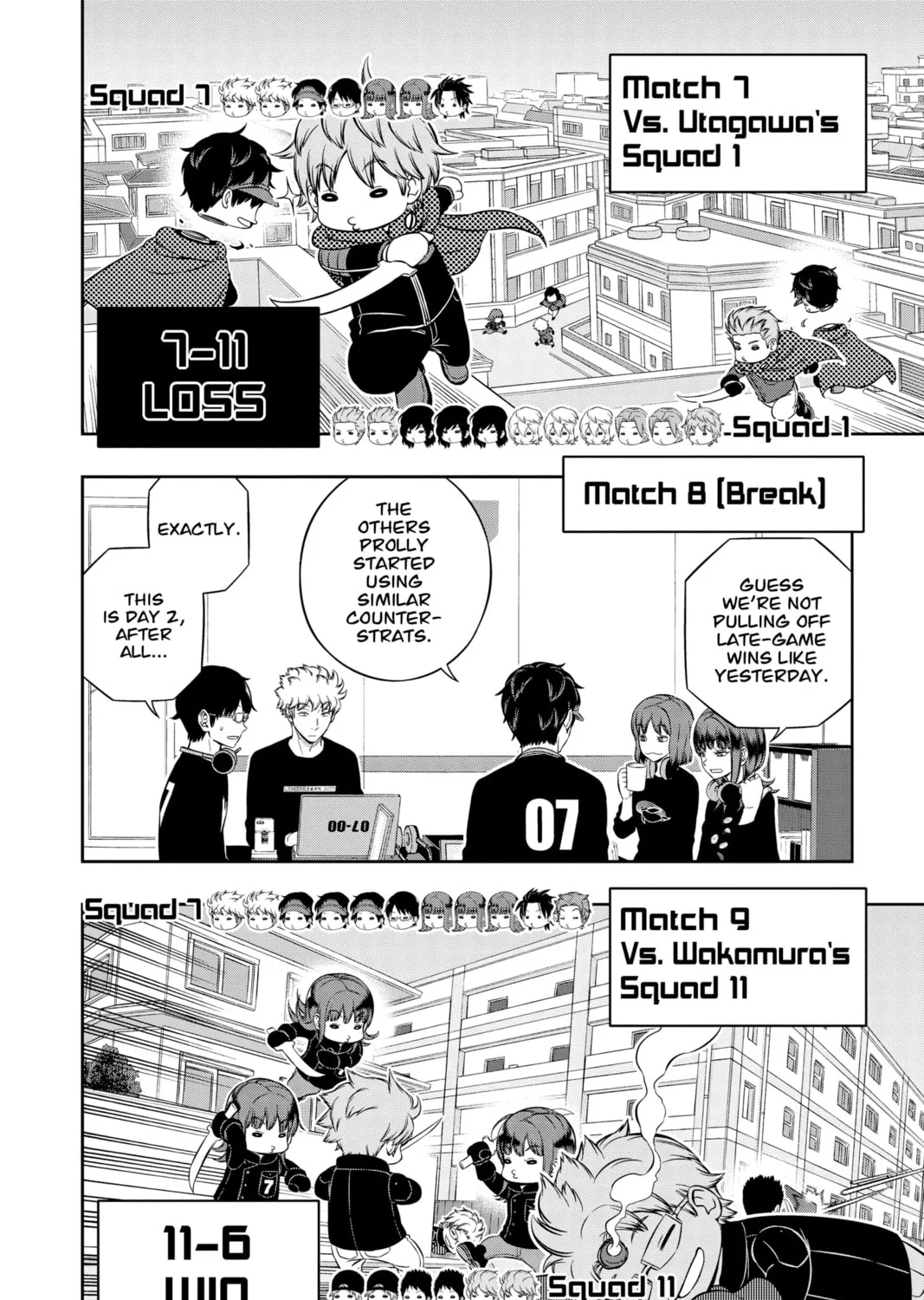 Read World Trigger chapter 224 image 42 on Lezhin