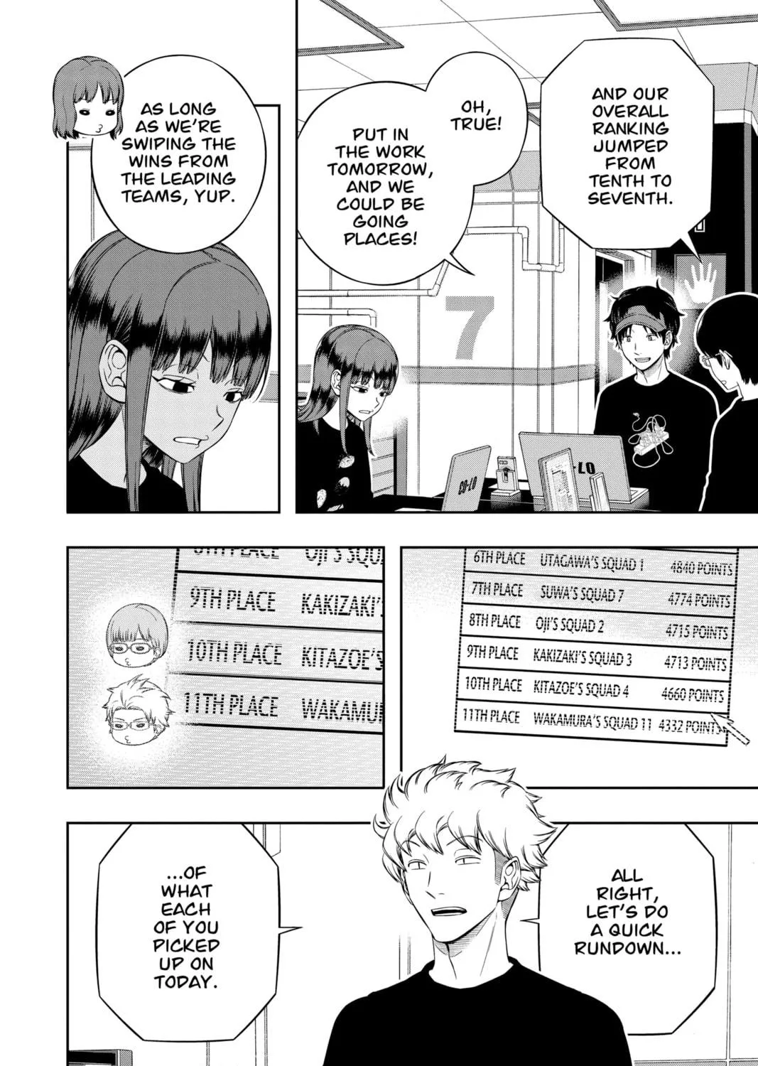 Read World Trigger chapter 224 image 46 on Lezhin