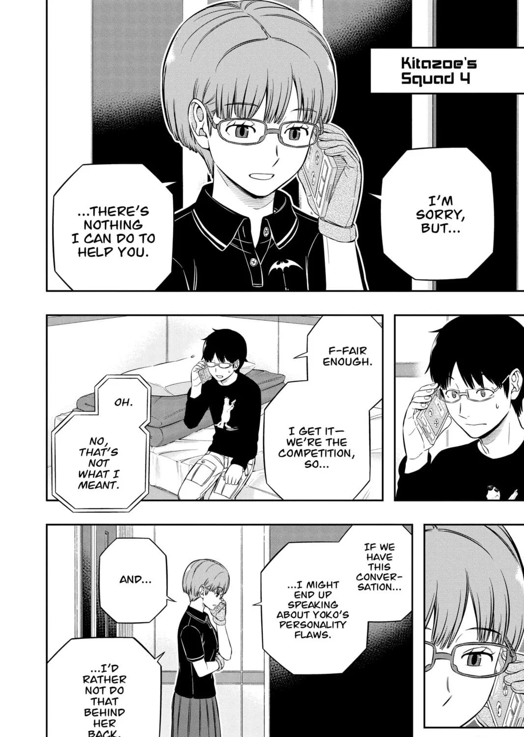 Read World Trigger chapter 225 image 22 on Lezhin
