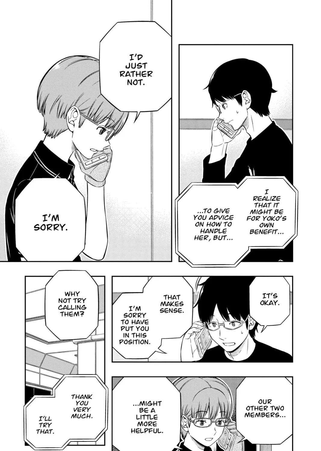 Read World Trigger chapter 225 image 24 on Lezhin