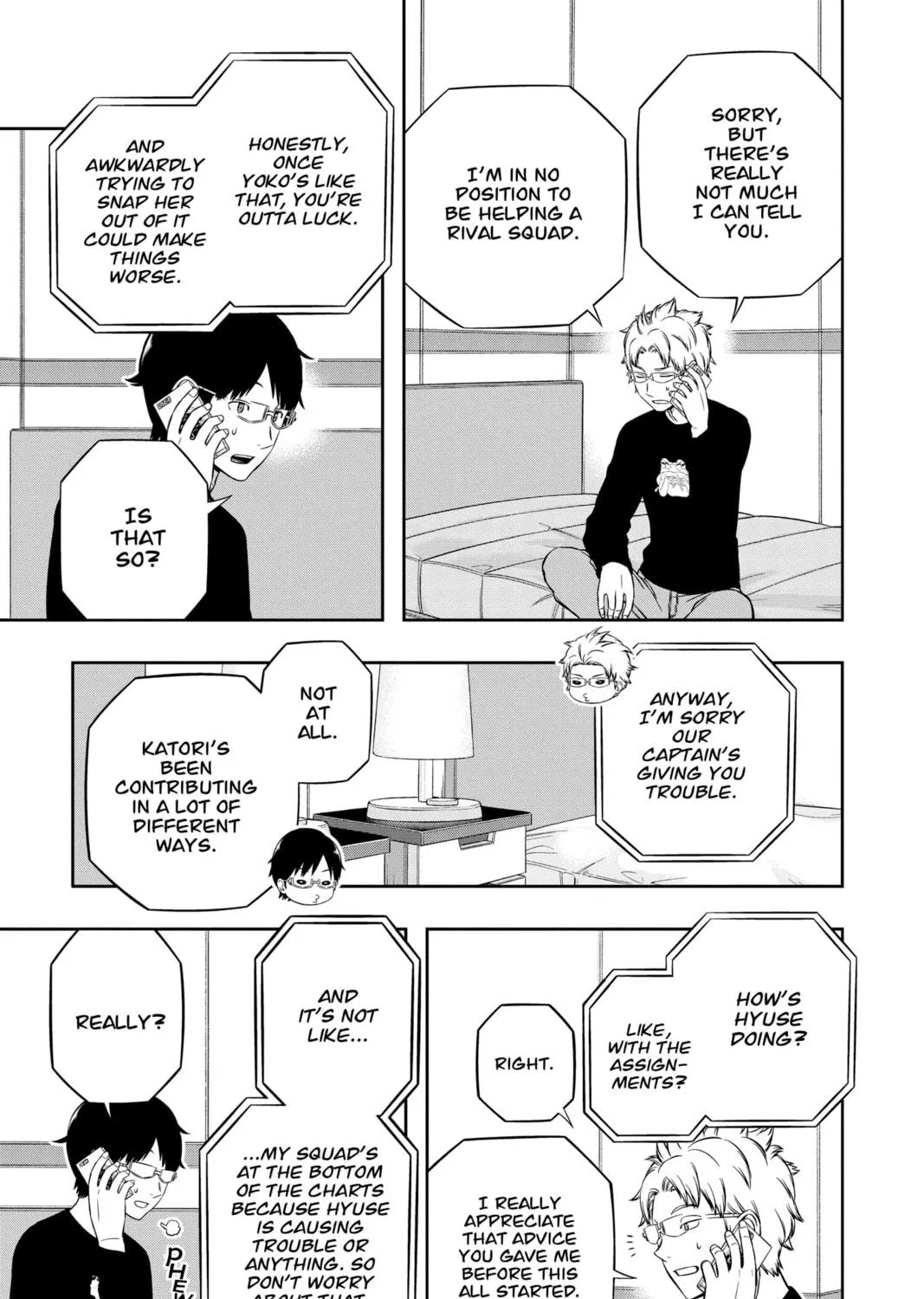 Read World Trigger chapter 225 image 28 on Lezhin