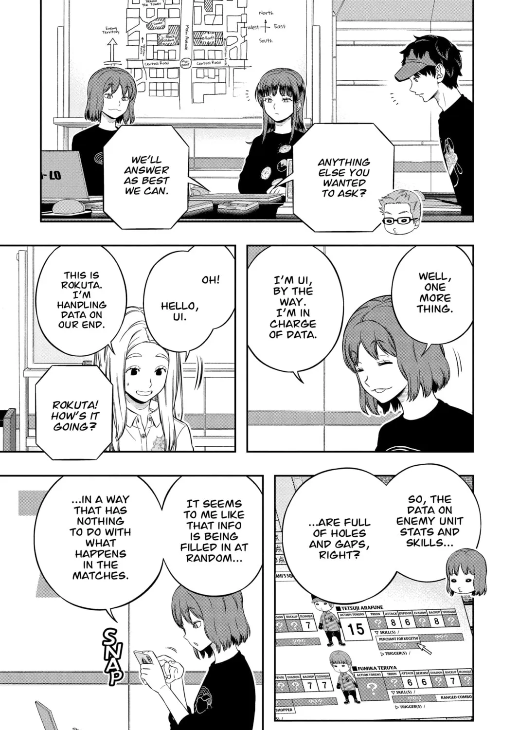 Read World Trigger chapter 227 image 12 on Lezhin