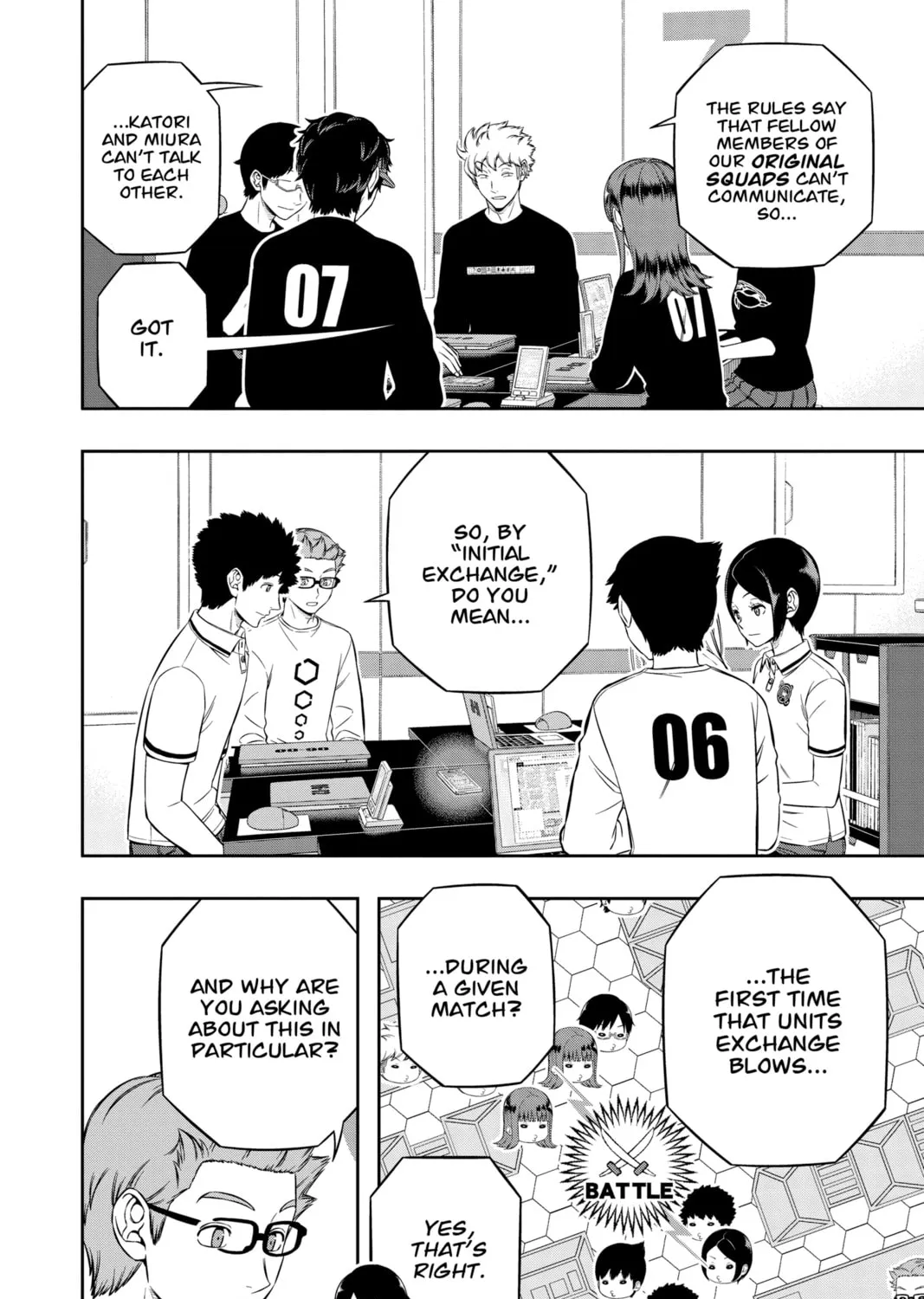 Read World Trigger chapter 227 image 2 on Lezhin